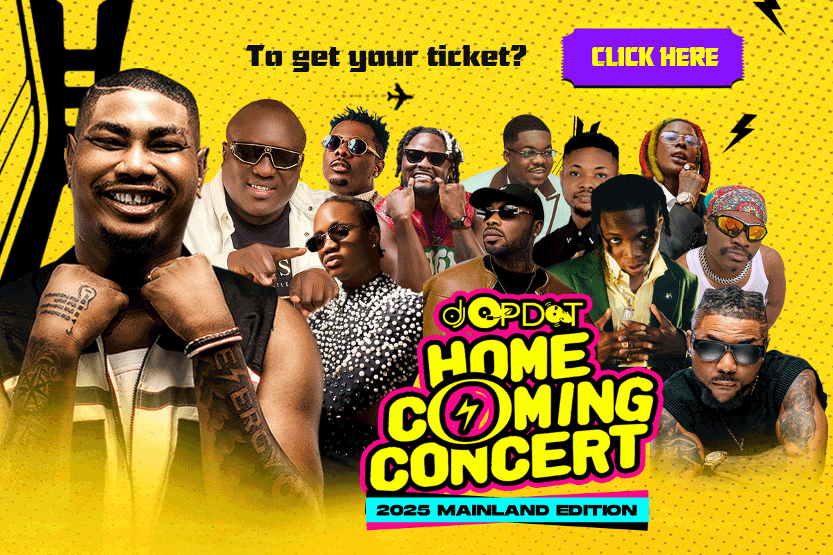 Home Coming Ticket Banner